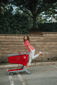 Girl Target Cart