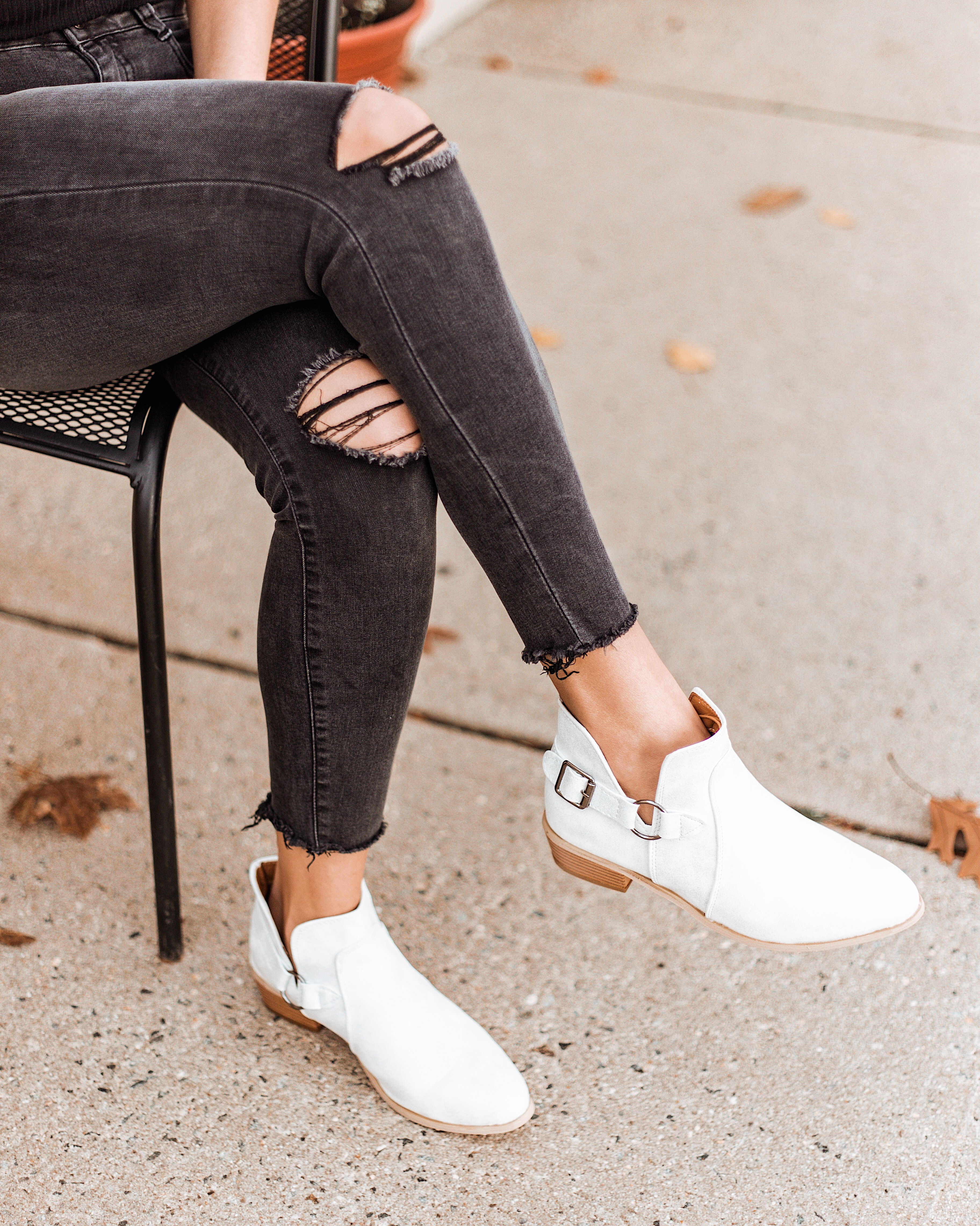 The White Booties Trend