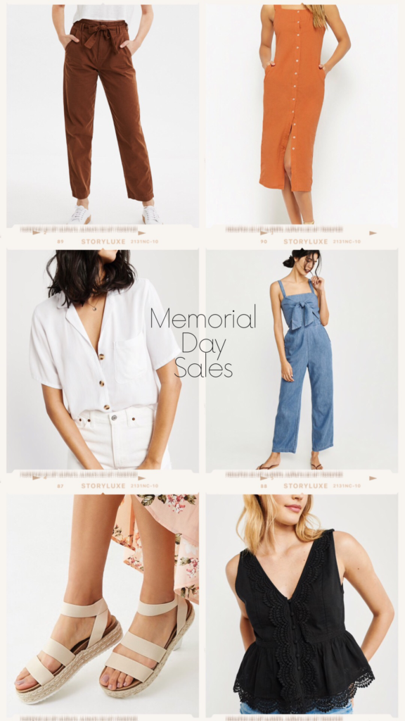 Memorial Day Weekend Sales