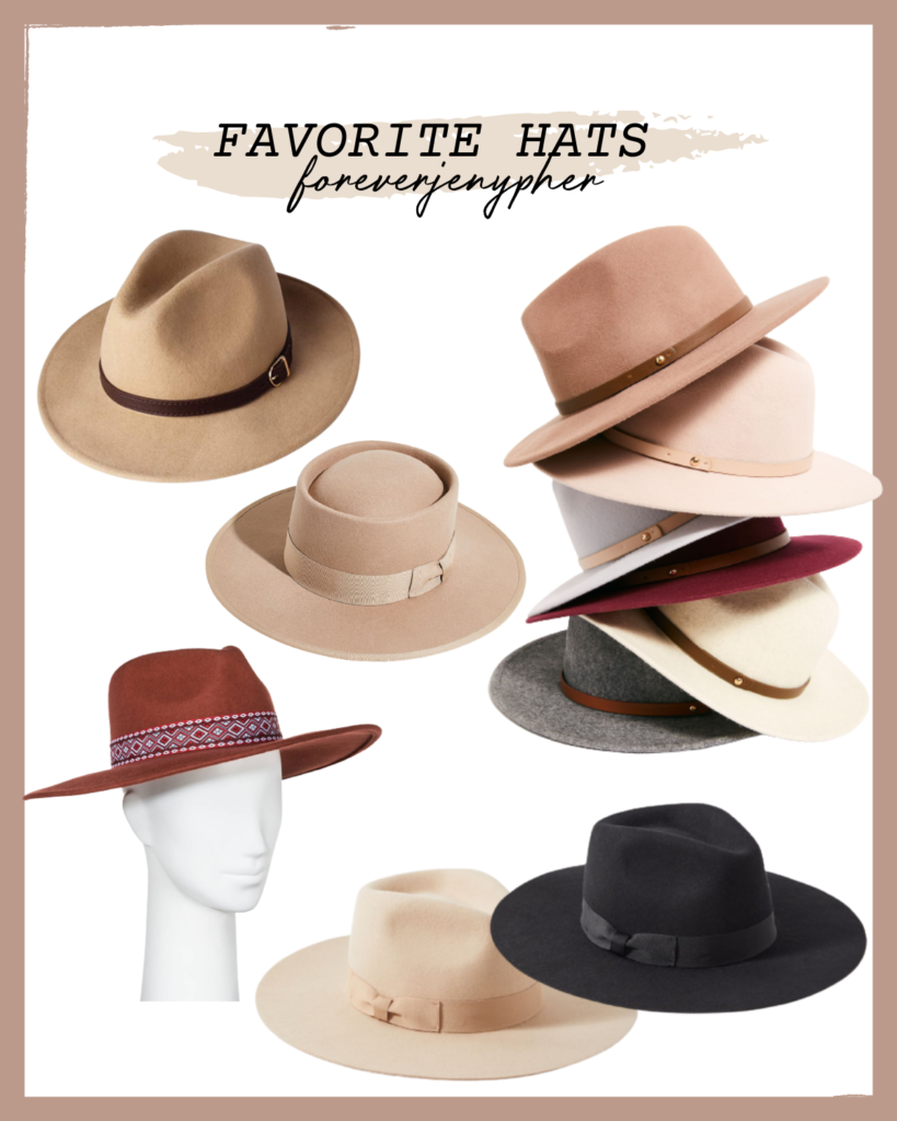 My Favorite Hats (Fedora & Panama)